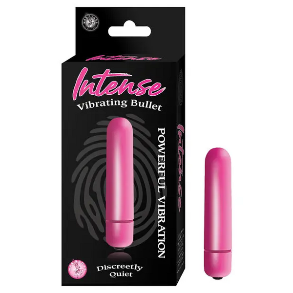 Intense Vibrating Bullet - Pink - Stimulators