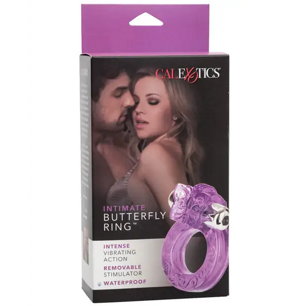 Intimate Butterfly Ring - Purple - Stimulators