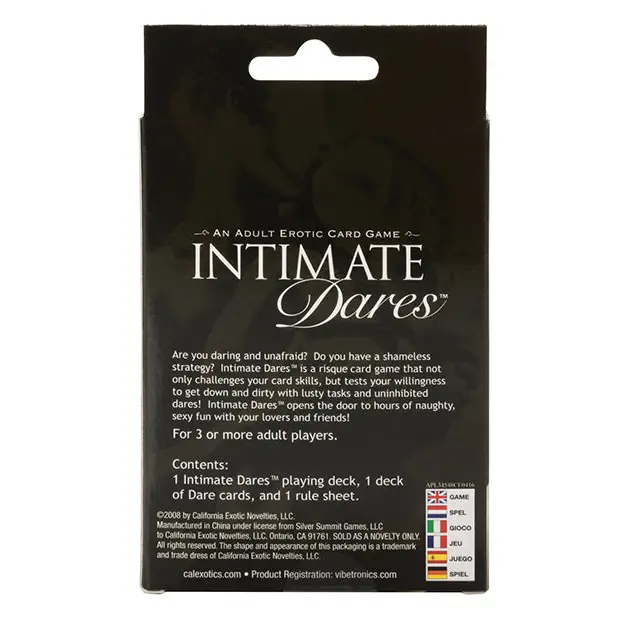 Intimate Dares Game - Games for Romance & Couples