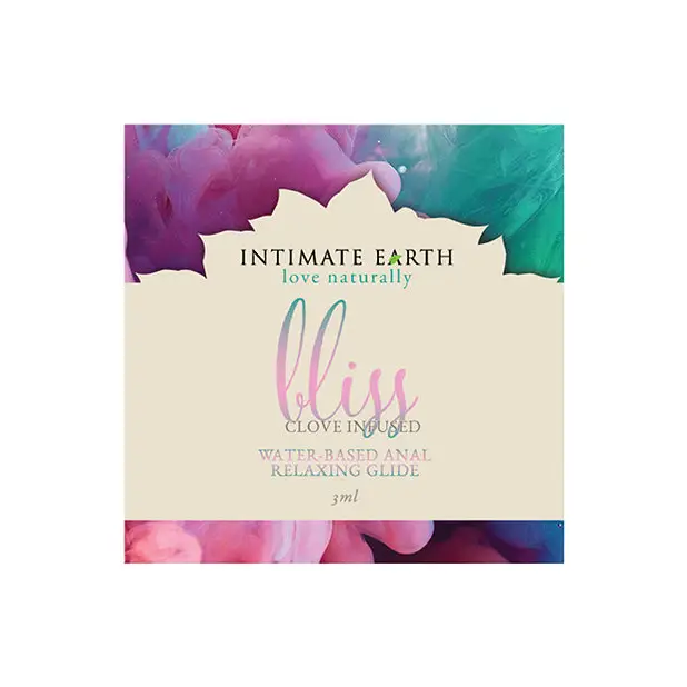 Intimate Earth Bliss Anal Relaxing Waterbased Glide - 3 ml Foil - Lubricants