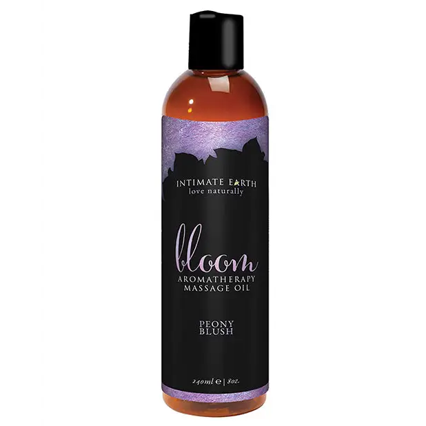 Intimate Earth Bloom Massage Oil - 240 ml Peony Blush - Lubricants