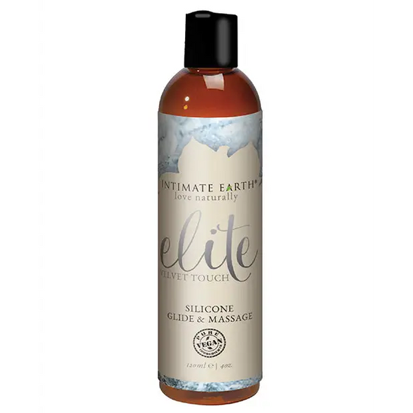 Intimate Earth Elite Velvet Touch Silicone Glide & Massage Oil - 120ml - Lubricants