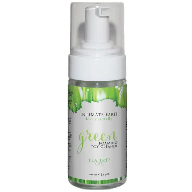 Intimate Earth Foaming Toy Cleaner - 100 ml Green Tea Tree Oil - Toy Cleaners