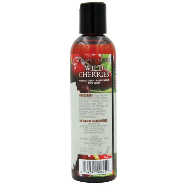Intimate Earth Lubricant - 120 ml Wild Cherries - Lubricants