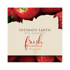 Intimate Earth Lubricant Foil - 3 ml Fresh Strawberries - Flavored