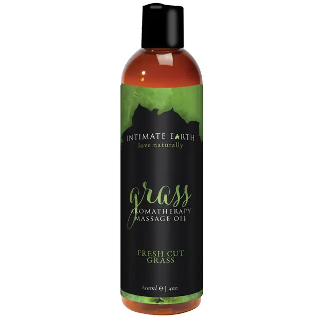 Intimate Earth Massage Oil - 120 ml Grass - Massage Products