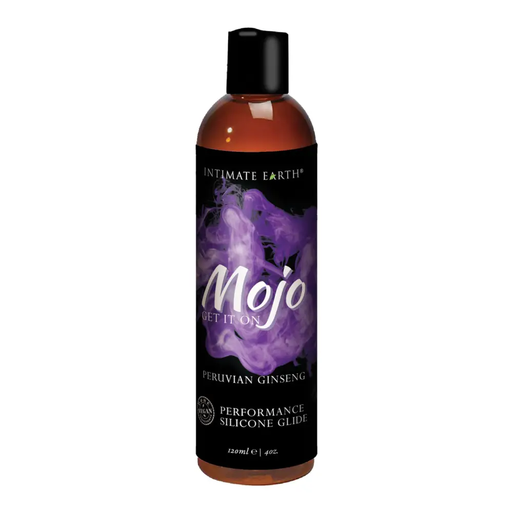 Intimate Earth Mojo Silicone Performance Gel - 4. oz Peruvian Ginseng - Lubricants