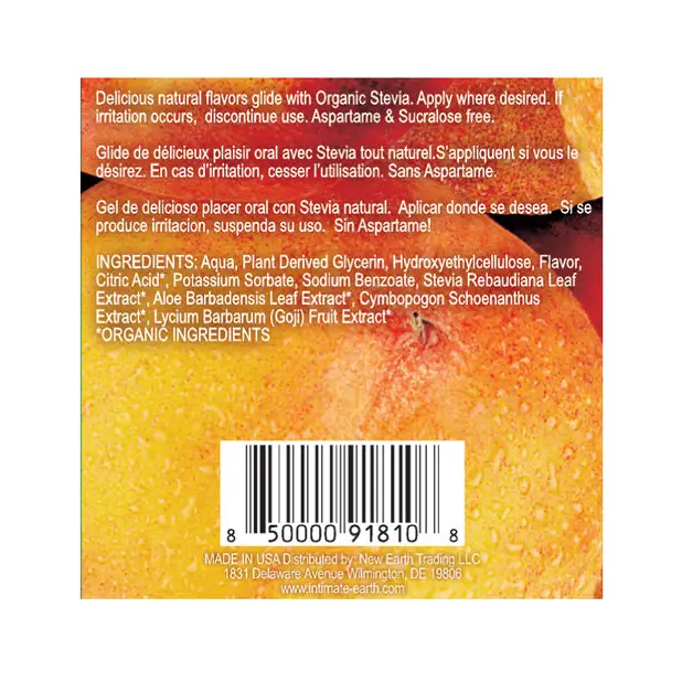 Intimate Earth Oil Foil - 3ml Naughty Nectarines - Massage Products