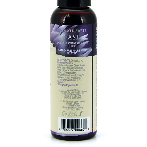 Intimate Earth Soothe Ease Relaxing Bisabolol Anal Silicone Lubricant - 60 ml - Lubricants