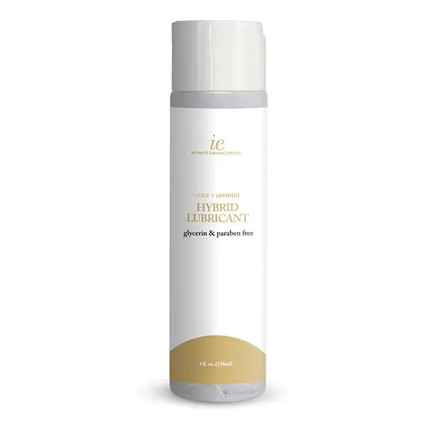 Intimate Enhancements Hybrid Lubricant - 4 oz Water/Coconut - Lubricants