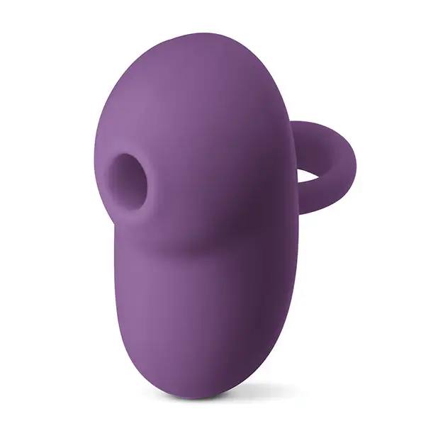 INYA Allure Pulsating Air Vibe - Dark Purple - Stimulators