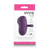 INYA Allure Pulsating Air Vibe - Dark Purple - Stimulators