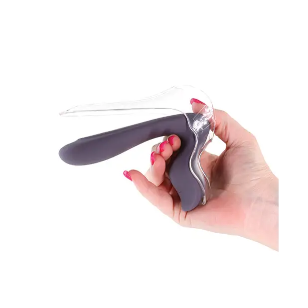 INYA GynoVibe LED Speculum Vibrator - Gray - Vibrators
