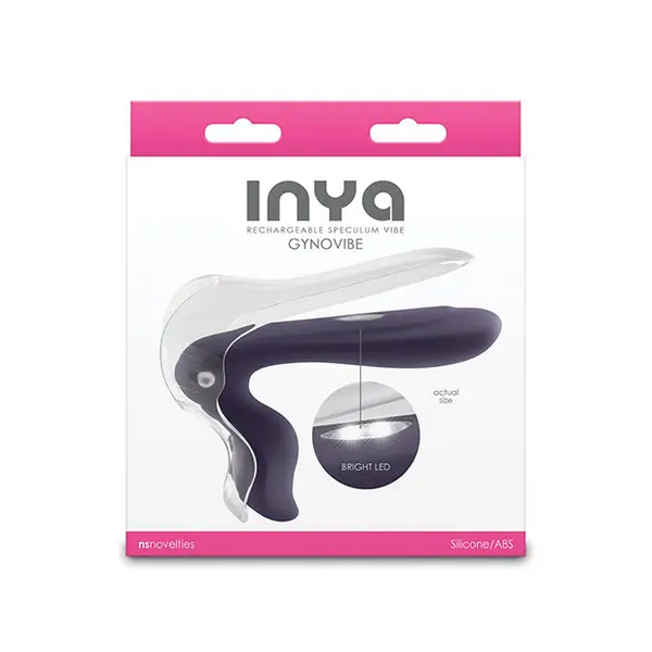 INYA GynoVibe LED Speculum Vibrator - Gray - Vibrators