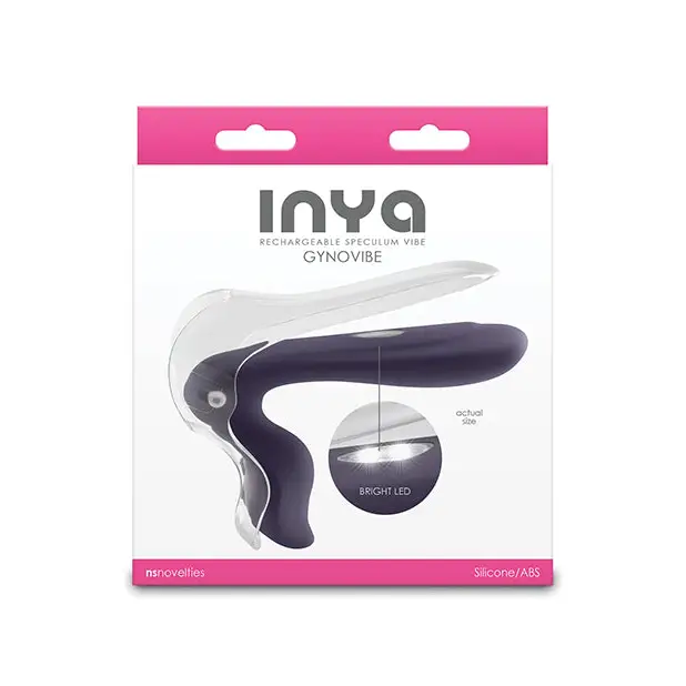 INYA GynoVibe LED Speculum Vibrator - Gray - Vibrators