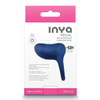 INYA Regal Rechargeable Vibrating Ring - Blue - Penis Enhancement