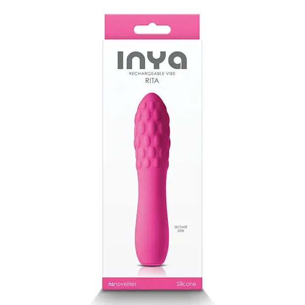 INYA Rita Rechargeable Vibe - Pink - Vibrators