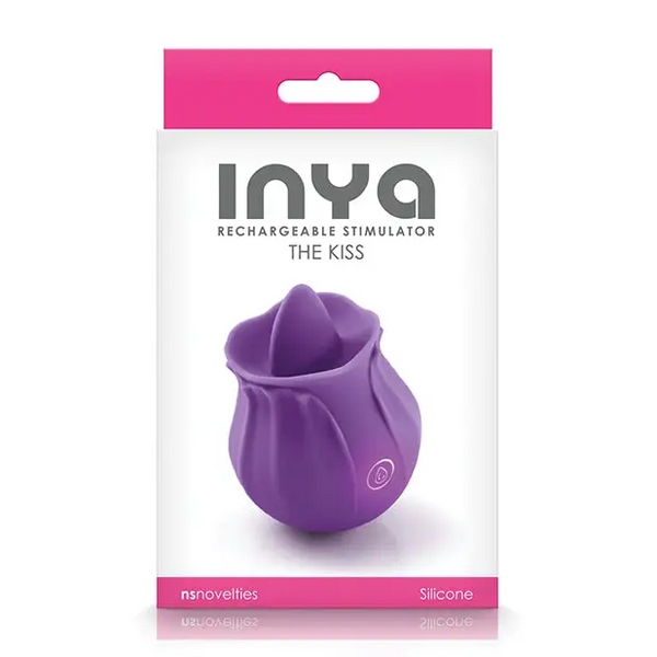 INYA The Kiss Rechargeable Vibe - Purple - Stimulators