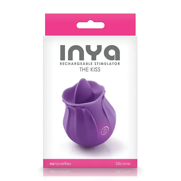 INYA The Kiss Rechargeable Vibe - Purple - Stimulators
