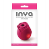 INYA The Rose Rechargeable Suction Vibe - Red - Stimulators