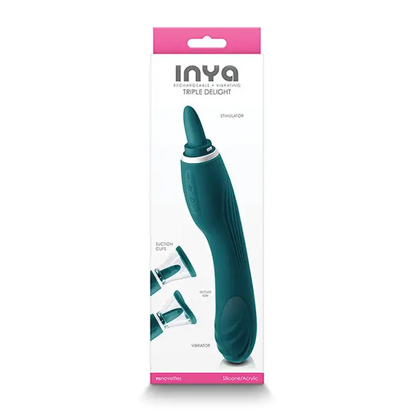 INYA Triple Delight - Dark Teal - Stimulators