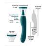INYA Triple Delight - Dark Teal - Stimulators