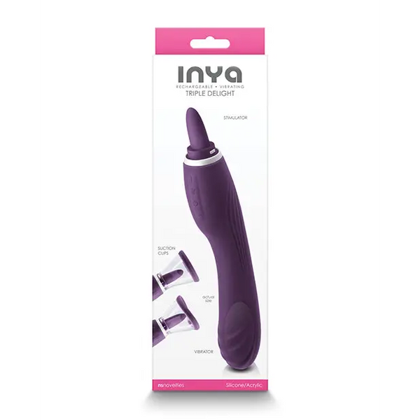 INYA Triple Delight - Purple - Stimulators