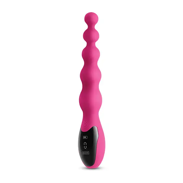 INYA Virtua Digital Beaded Anal Vibrator - Pink - Anal Products