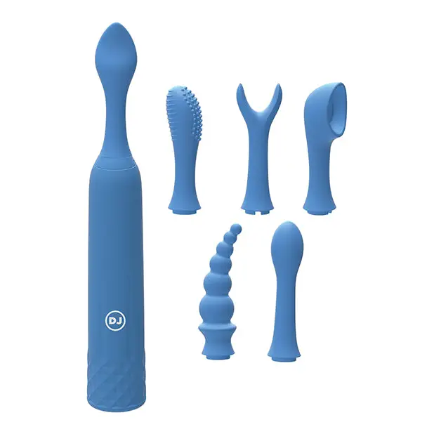 iVibe iQuiver 7 Piece Set - Periwinkle - Stimulators