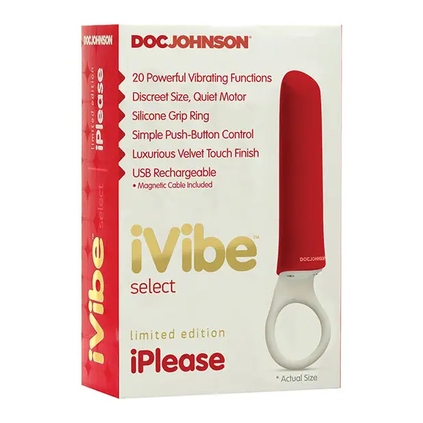 iVibe Select iPlease Limited Edition - Red/White - Vibrators