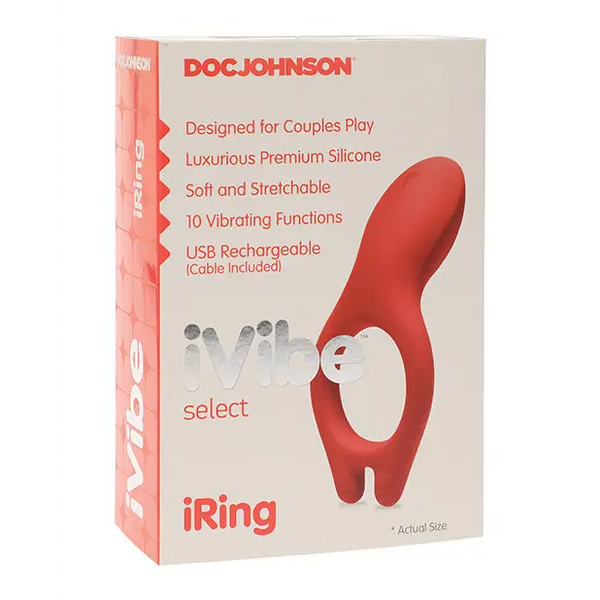 IVibe Select Iring - Coral - Vibrators