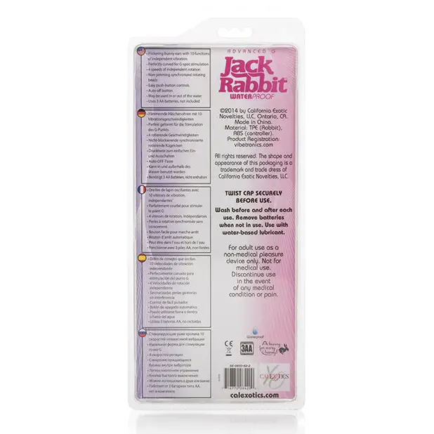 Jack Rabbit Advanced G - Pink - Vibrators