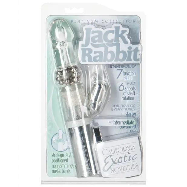 Jack Rabbit Platinum Collection - Silver - Vibrators