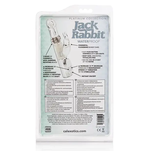 Jack Rabbit Platinum Collection - Silver - Vibrators