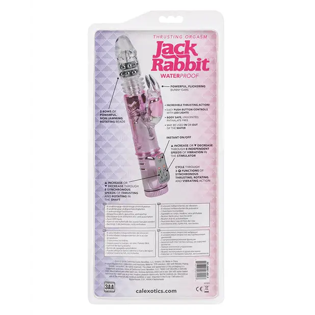Jack Rabbit Thrusting Orgasm - Pink - Vibrators