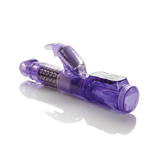 Jack Rabbit w/Floating Beads Waterproof - Purple - Vibrators