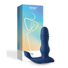 Jaden Thrusting Prostate Massager Vibrating Butt Plug Anal Sex Toy - Blue - Anal Products