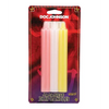 Japanese Drip Candles - Pack of 3 Pink/White/Yellow - Bondage Blindfolds & Restraints