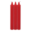 Japanese Drip Candles - Pack of 3 Red - Bondage Blindfolds & Restraints