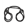 Japanese Style Bondage Wrist or Ankle Cotton Rope - Black - Bondage Blindfolds & Restraints