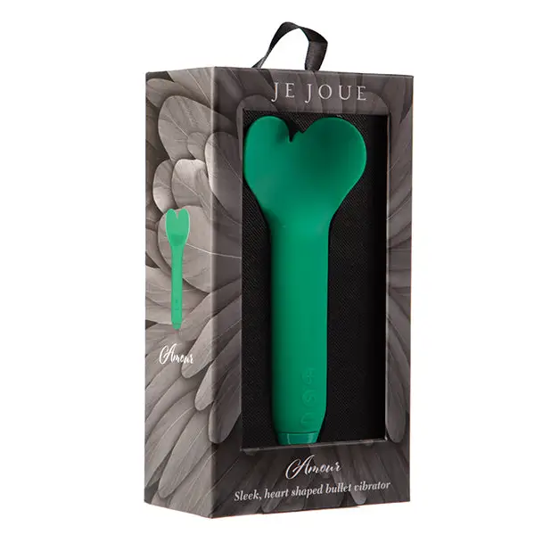 Je Joue Amour Bullet Vibrator - Emerald Green - Stimulators