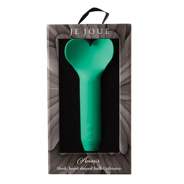 Je Joue Amour Bullet Vibrator - Emerald Green - Stimulators