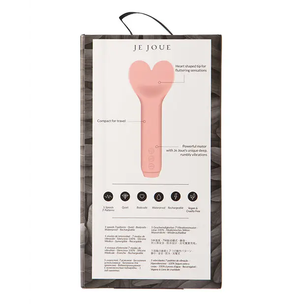 Je Joue Amour Bullet Vibrator - Pale Rosette - Stimulators