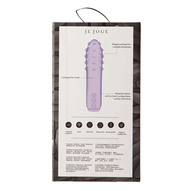 Je Joue Duet Bullet Vibrator - Lilac - Stimulators