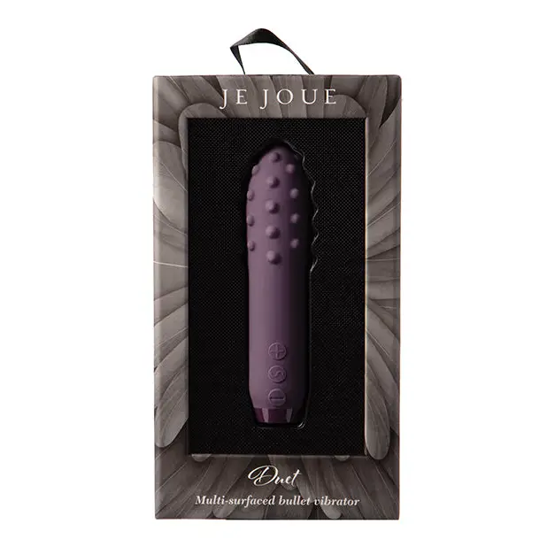 Je Joue Duet Bullet Vibrator - Purple - Stimulators