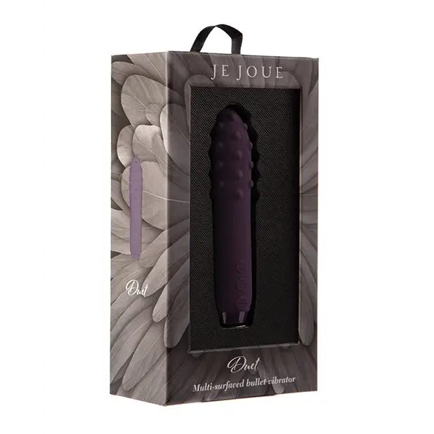 Je Joue Duet Bullet Vibrator - Purple - Stimulators