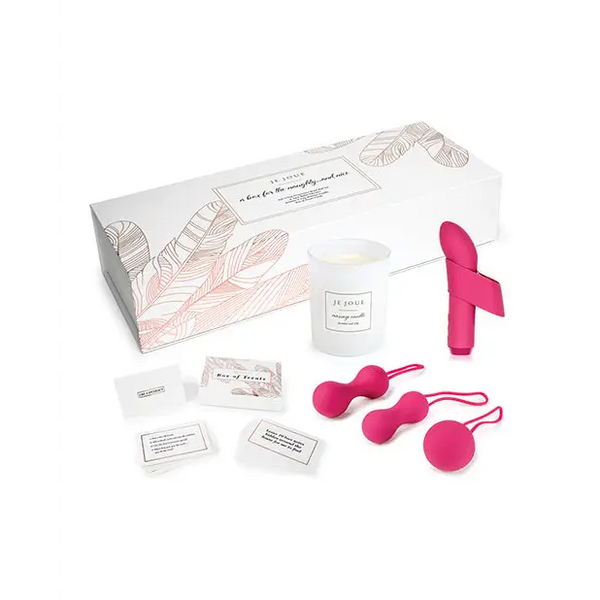 Je Joue The Naughty & Nice Collection Gift Set - Fuchsia - Setting The Mood