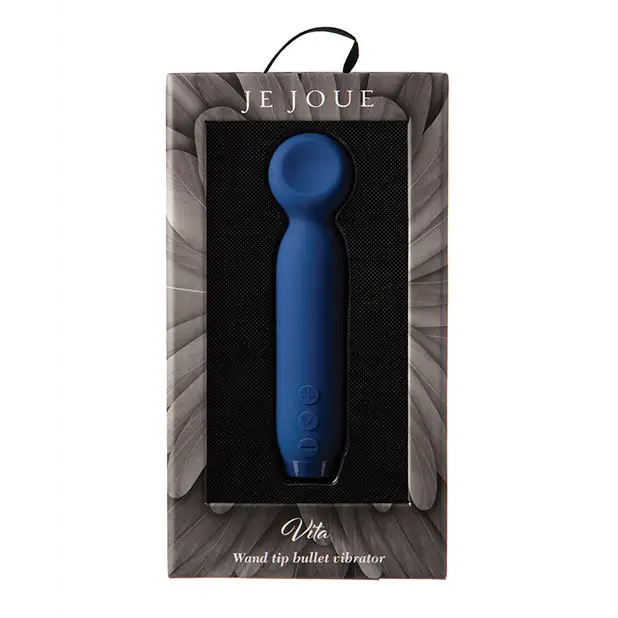 Je Joue Vita Bullet Vibrator - Cobalt Blue - Stimulators