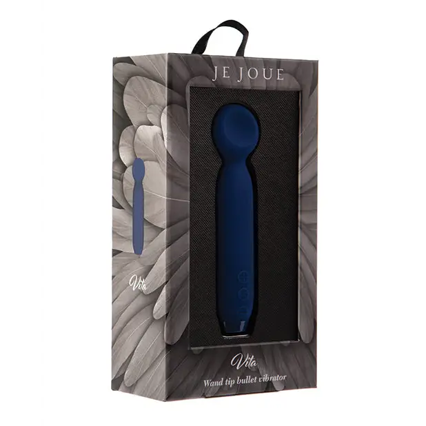 Je Joue Vita Bullet Vibrator - Cobalt Blue - Stimulators