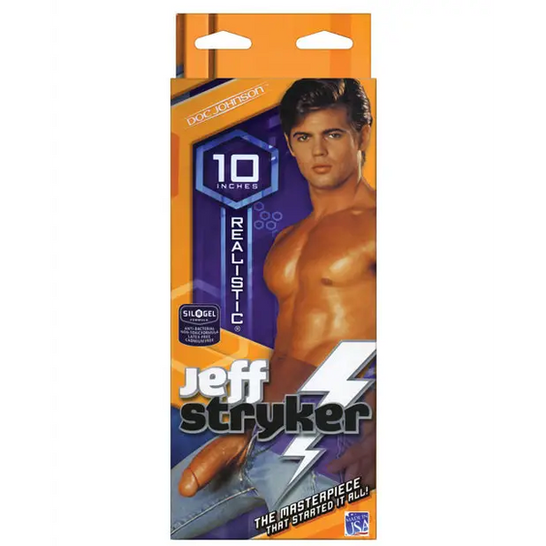 Jeff Stryker 10’’ Realistic Cock - Flesh - Dongs & Dildos